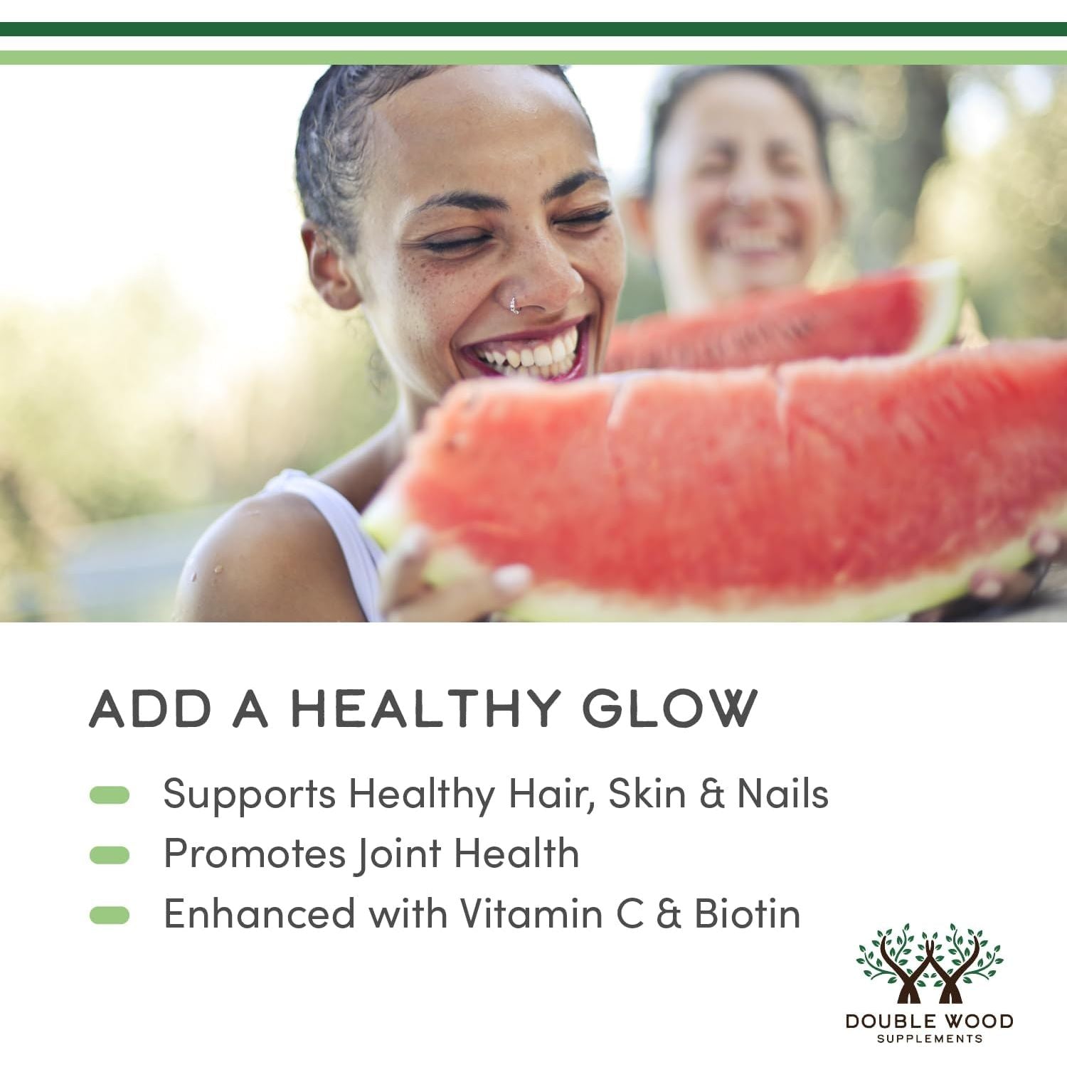 Double Wood Supplements Liquid Collagen - 473ml, 32 Servings