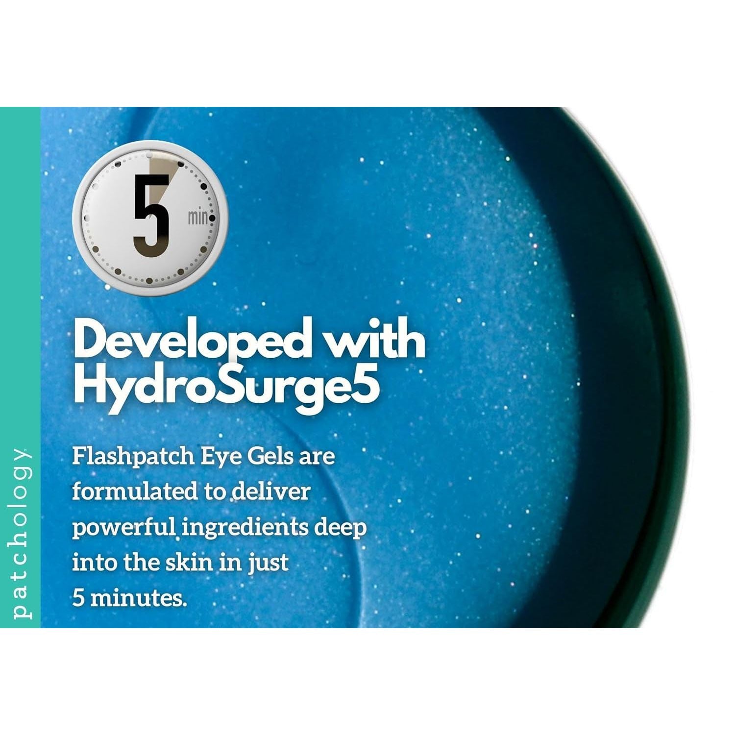 Patchology FlashPatch Restoring Night Eye Gels – 30 Pairs | Overnight Retinol & Peptide Depuffing Treatment