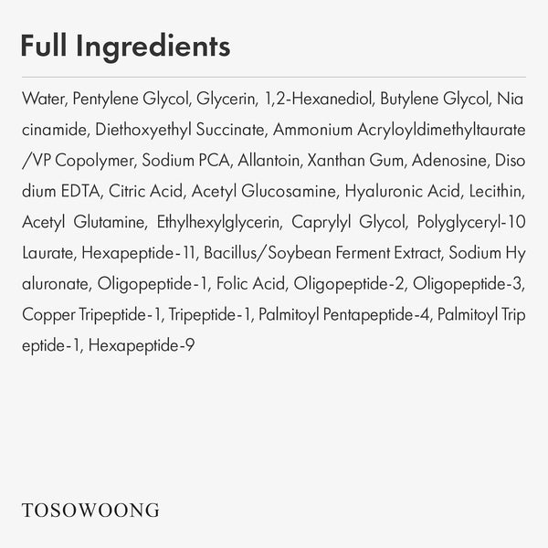 TOSOWOONG 9 Peptide Skin Booster Serum – 150ml | Firming, Hydrating & Radiance-Boosting Toner Serum