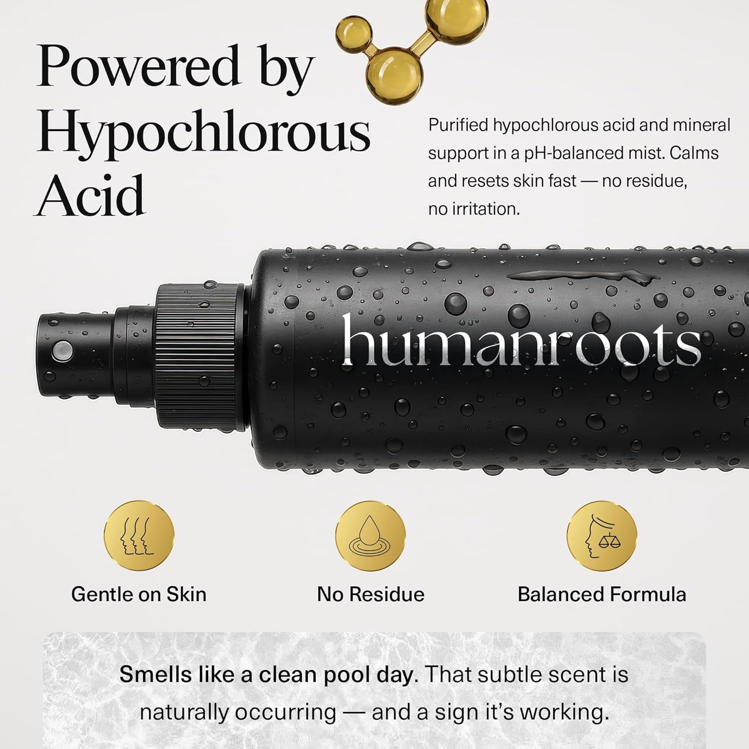 humanroots Hypochlorous Acid Spray, The Recovery Spray - 177ml