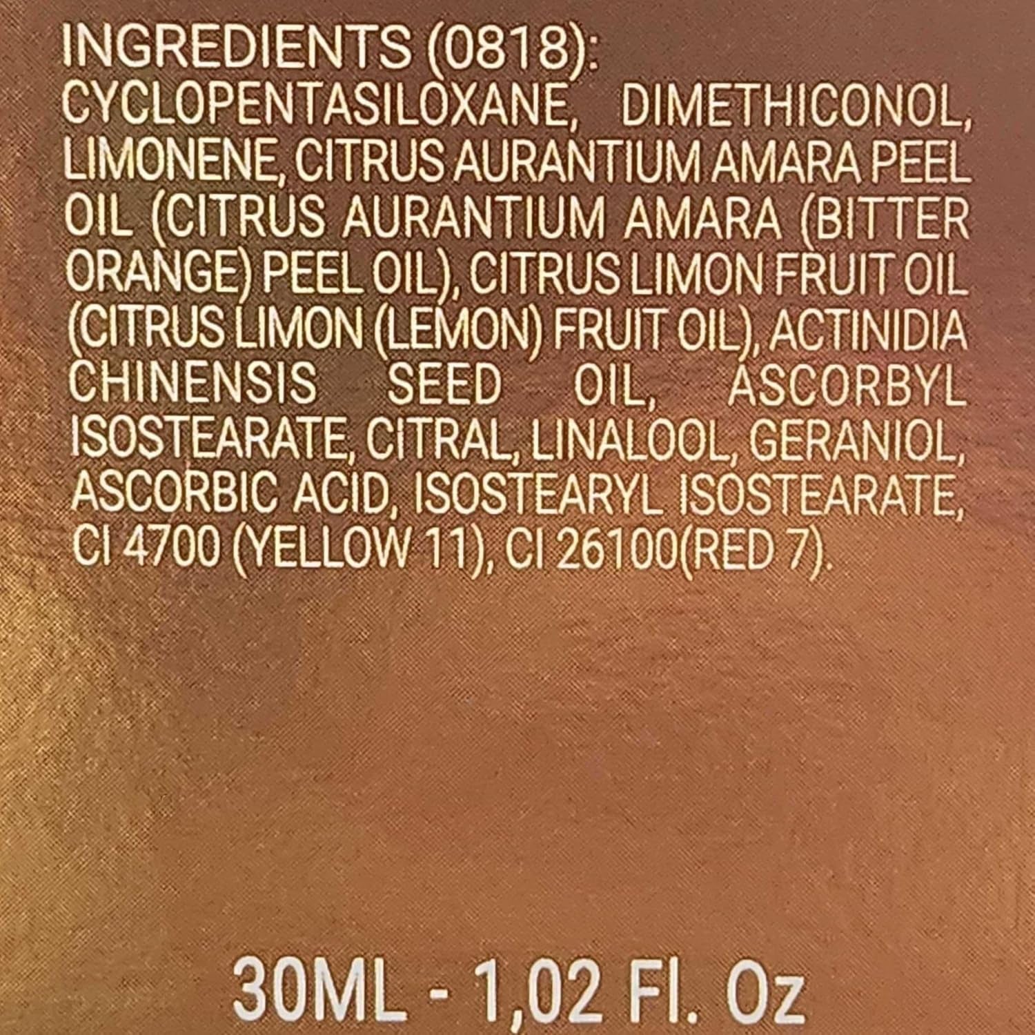 Noche Y Dia Pure Vitamin Anti-Ox Revitalizing Concentrate - 30ml