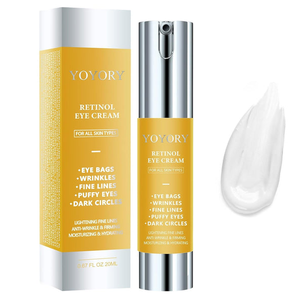 YOYORY Retinol Eye Cream – 20ml | Brightening, Firming & Anti-Puffiness Care