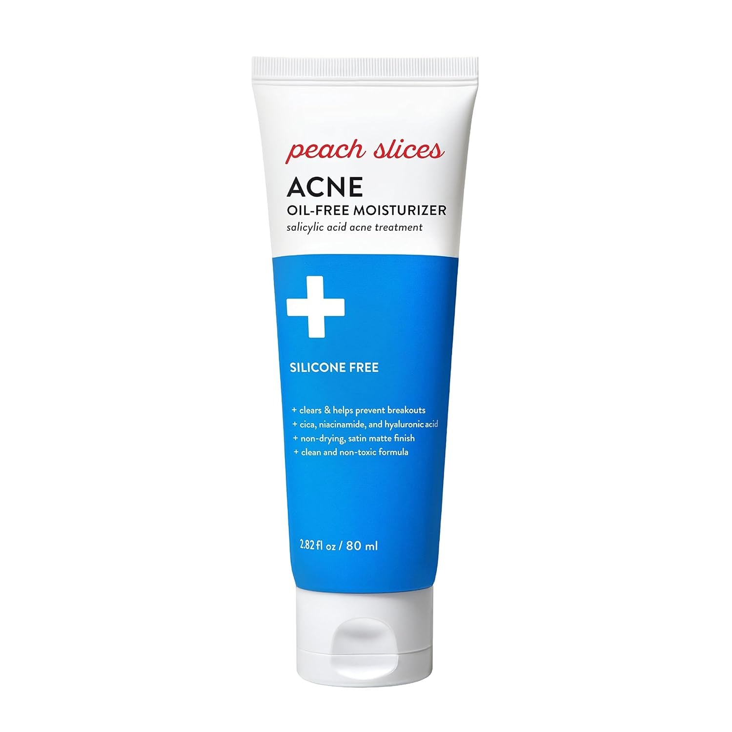 Peach Slices Acne Oil-Free Moisturizer – 80ml | Lightweight Hydration for Clear, Balanced Skin