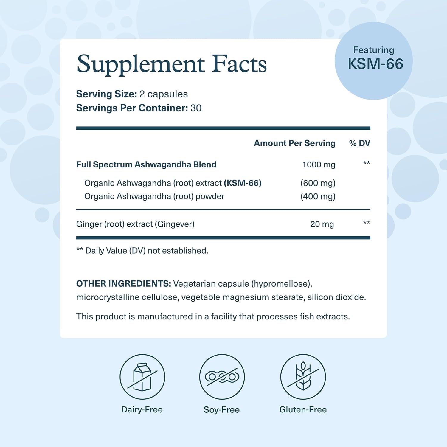 Youtheory Ashwagandha Stress Support Supplement – 60 Vegetarian Capsules | Adaptogen for Stress, Mood & Cortisol Balance