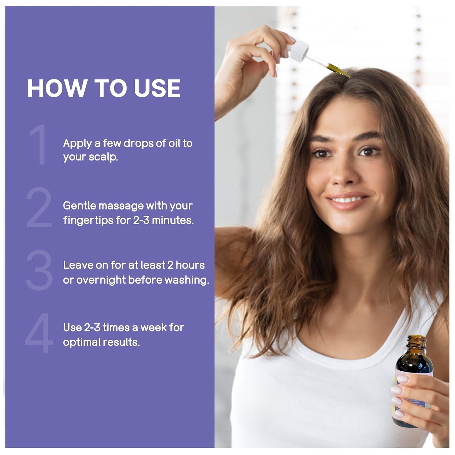 Ovie's Lab MAMA Locks Growth Oil – 60ml | Postpartum Hair Regrowth with 8 Natural Oils