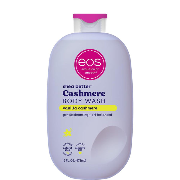 eos Shea Better Cashmere Body Wash, Vanilla Cashmere - 473ml
