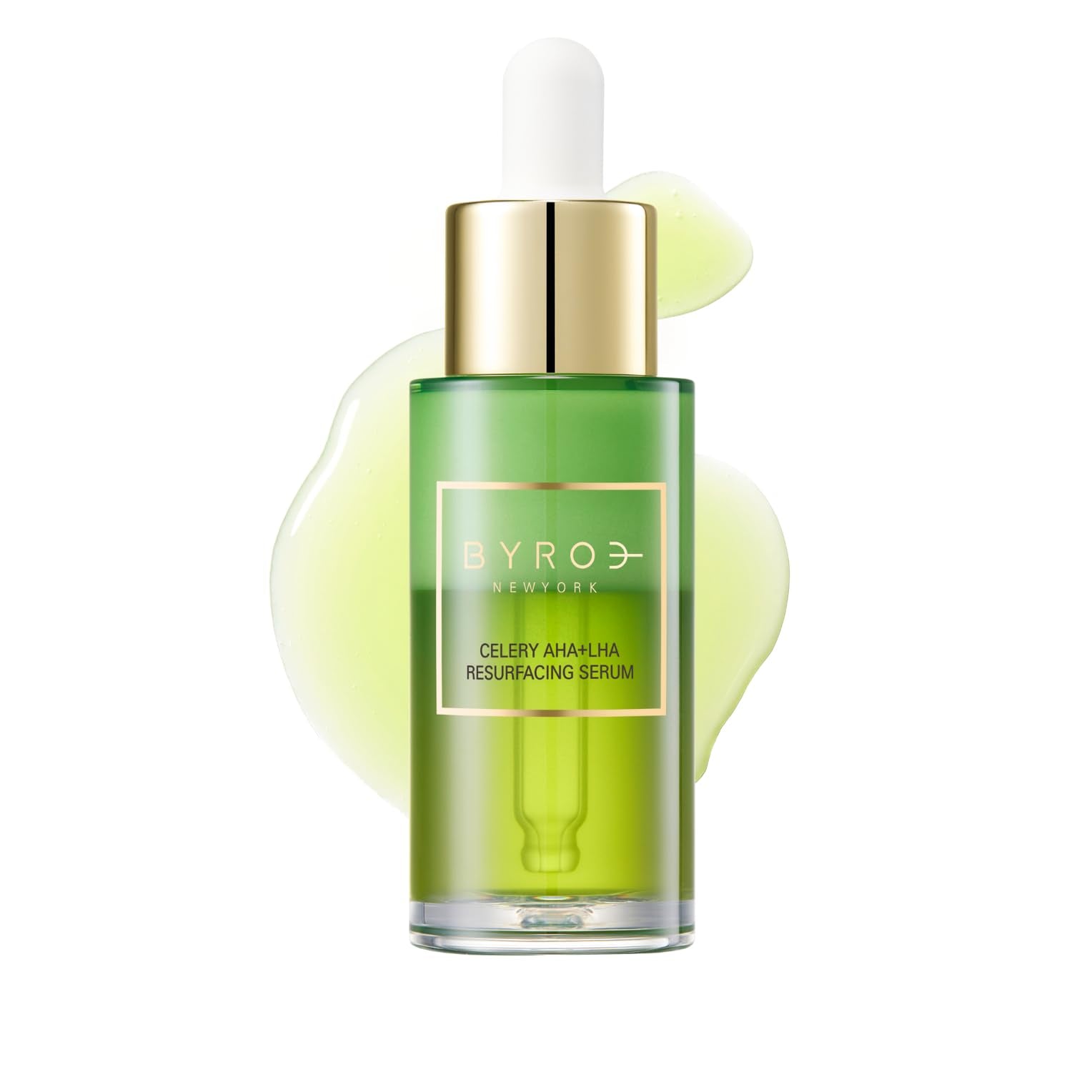 BYROE Celery AHA+ LHA Resurfacing Serum – 30ml | Gentle Exfoliating & Brightening Treatment