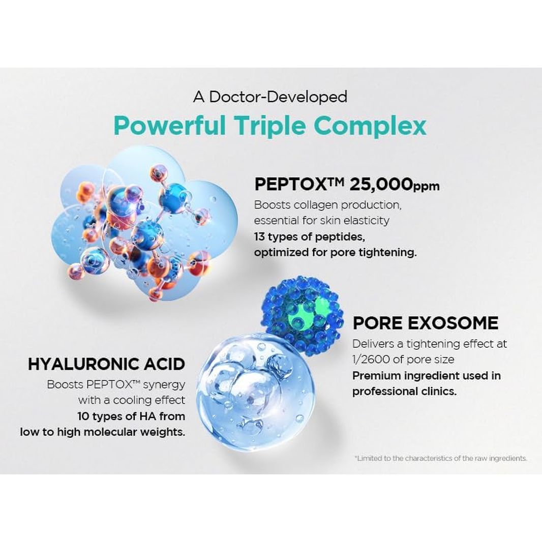 V.Peptox Jelly Tonerㅣ13 Peptides 25,000Ppm + 10 Hyaluronic Acid(Ha) + ExosomeㅣEssence Toner for Pore Tightening & CoolingㅣK-Skincare (5.07 Fl.Oz.)