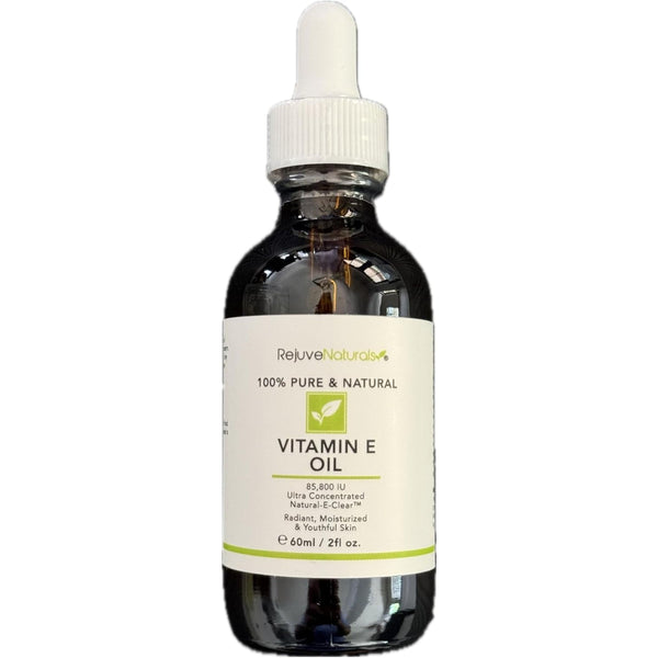 RejuveNaturals Vitamin E Oil – 60ml | Pure Antioxidant for Radiant, Youthful Skin