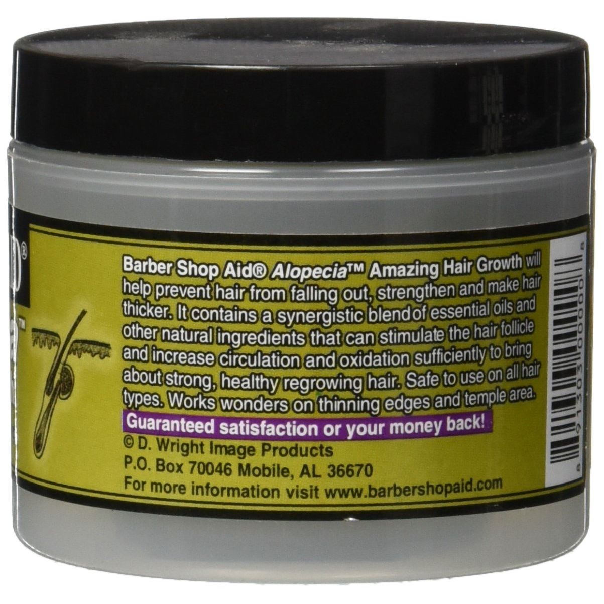 uhsupply.com Barber Shop Aid Alopecia Amazing Hair Growth – 113g | Strengthens, Thickens & Stimulates Growth