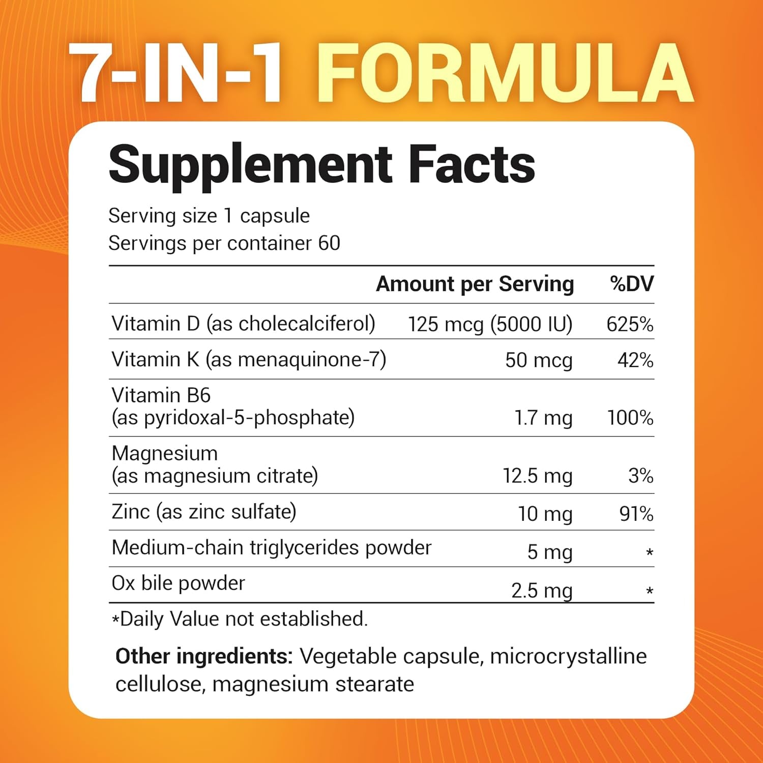 Dr. Berg Nutritionals D3 & K2 Vitamin – 60 Capsules | Immune, Bone & Heart Health Support