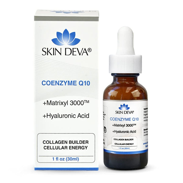 SKIN DEVA COENZYME Q10 + Matrixyl 3000™ + Hyaluronic Acid – 30ml | Anti-Aging & Hydrating Serum for Radiant, Youthful Skin