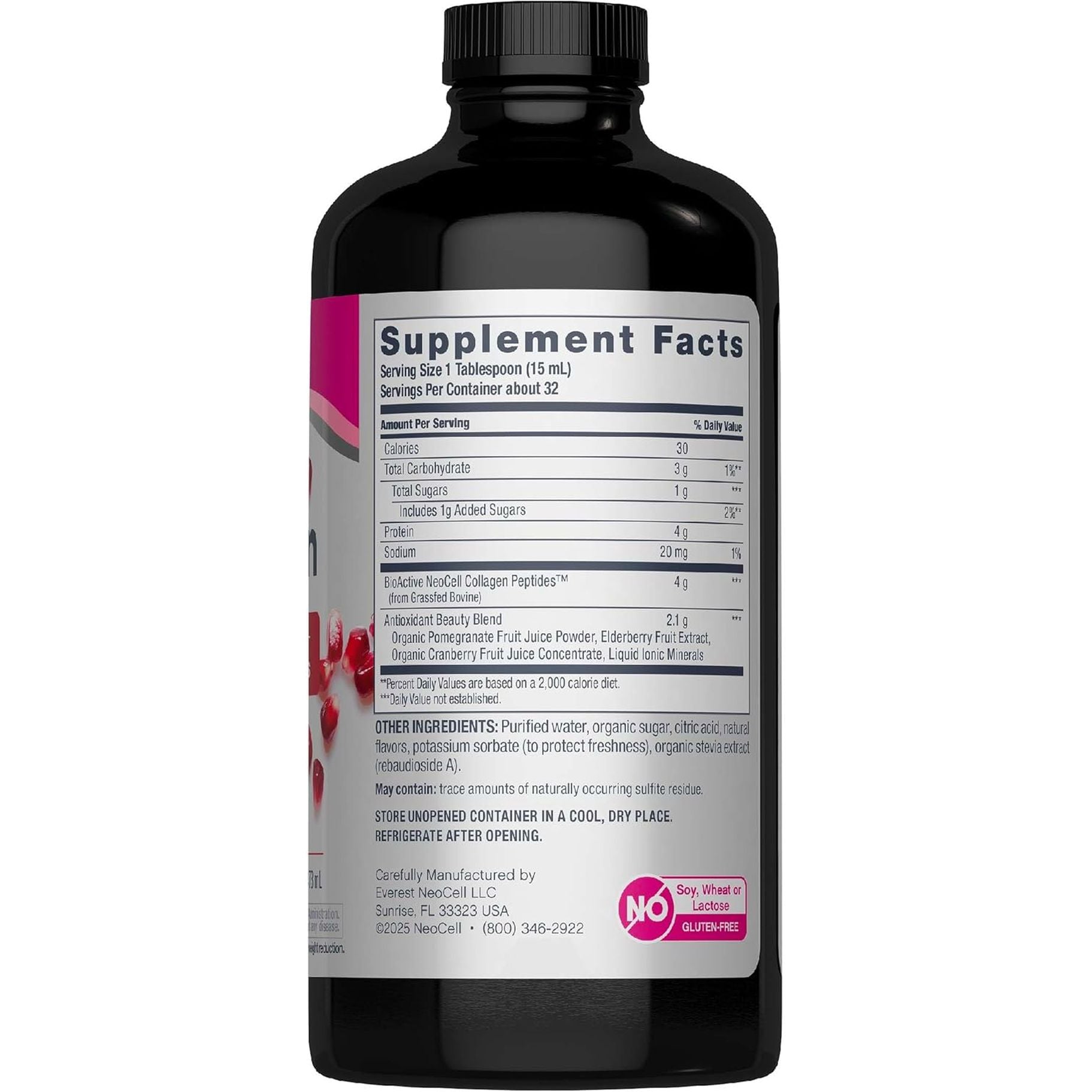 NeoCell Collagen - Advanced BioActive Collagen Peptides - 473ml