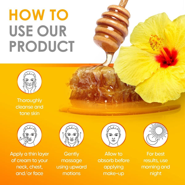 ACTIVSCIENCE Hibiscus & Honey Firming Cream – 50ml | Anti-Aging & Hydrating Formula