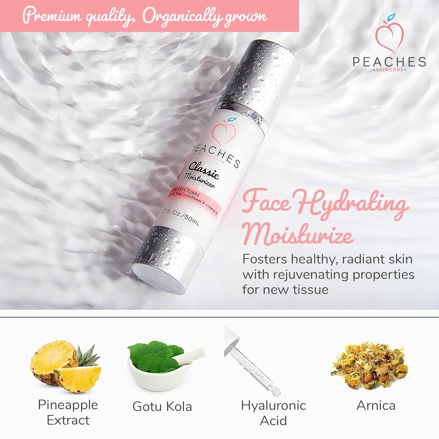 Peaches Skin Care Classic Moisturizer - 50ml