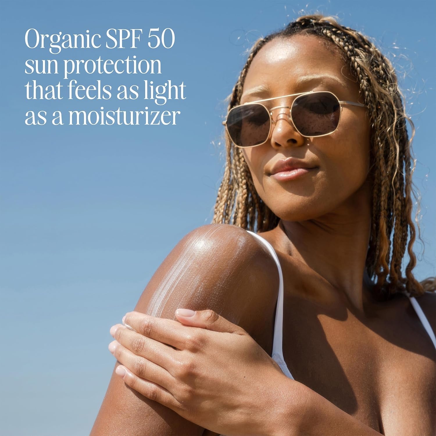 COOLA Hydrating Sunscreen Lotion SPF 50 Fragrance Free – 148ml | Lightweight, Reef-Safe Daily Sun Protection