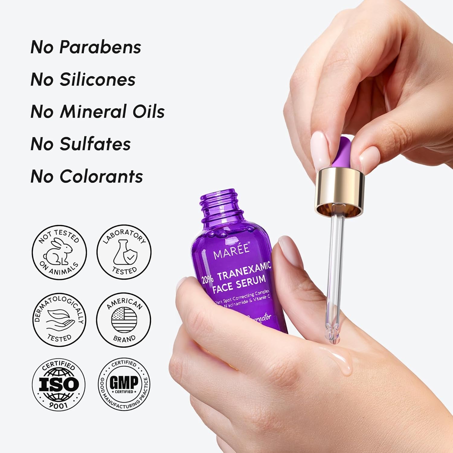 MAREE 20% Tranexamic Face Serum Spot Corrector – 30ml