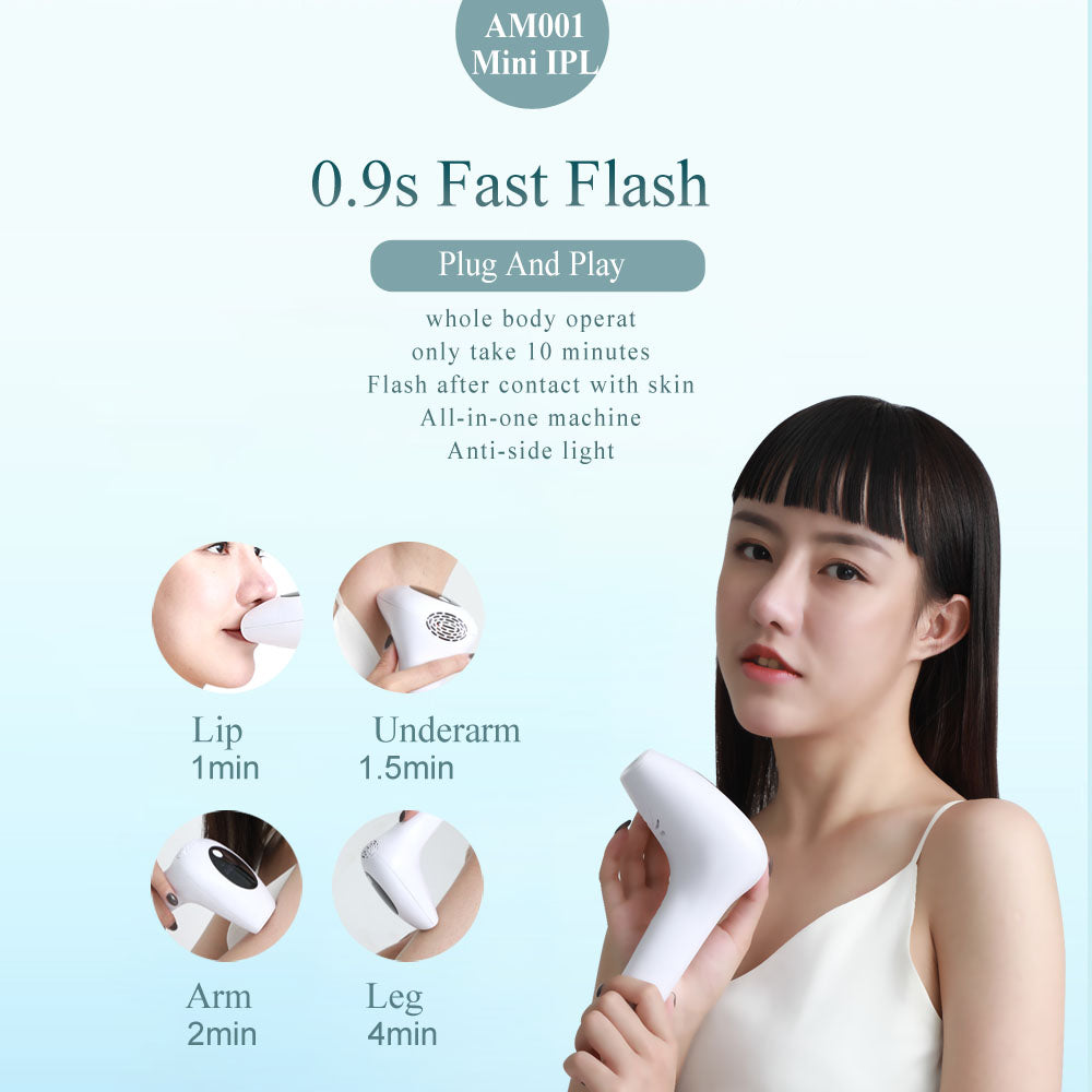 Multi-Area IPL / Laser Hair Removal Device – Lip, Underarm & Bikini (Men & Women)