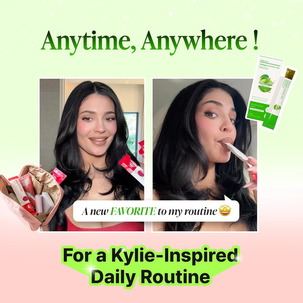 Stick Jelly Duo: Cutting & Collagen Jelly Set, Dietary Fiber Supplement Set for Weight Management and Skin Hydration, Collagen, Centella Asiatica, Garcinia Cambogia