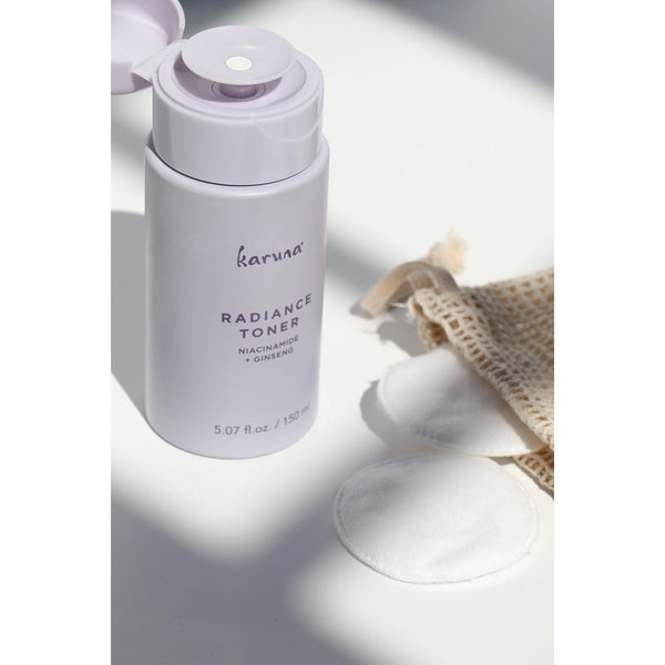 Karuna Radiance Toner – 150ml | Glow-Enhancing, Pore-Refining Exfoliating Toner