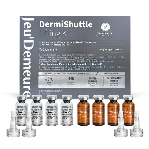 JEU'DEMEURE Dermishuttle Lifting Kit | 8-Week Professional Anti-Aging & Lifting Treatment