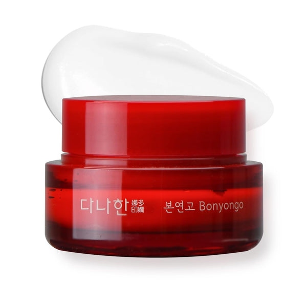 DANAHAN Bonyongo Red Ginseng Vinegar Cream – 55ml | Deeply Hydrating Korean Herbal Anti-Aging Cream for Sensitive Skin