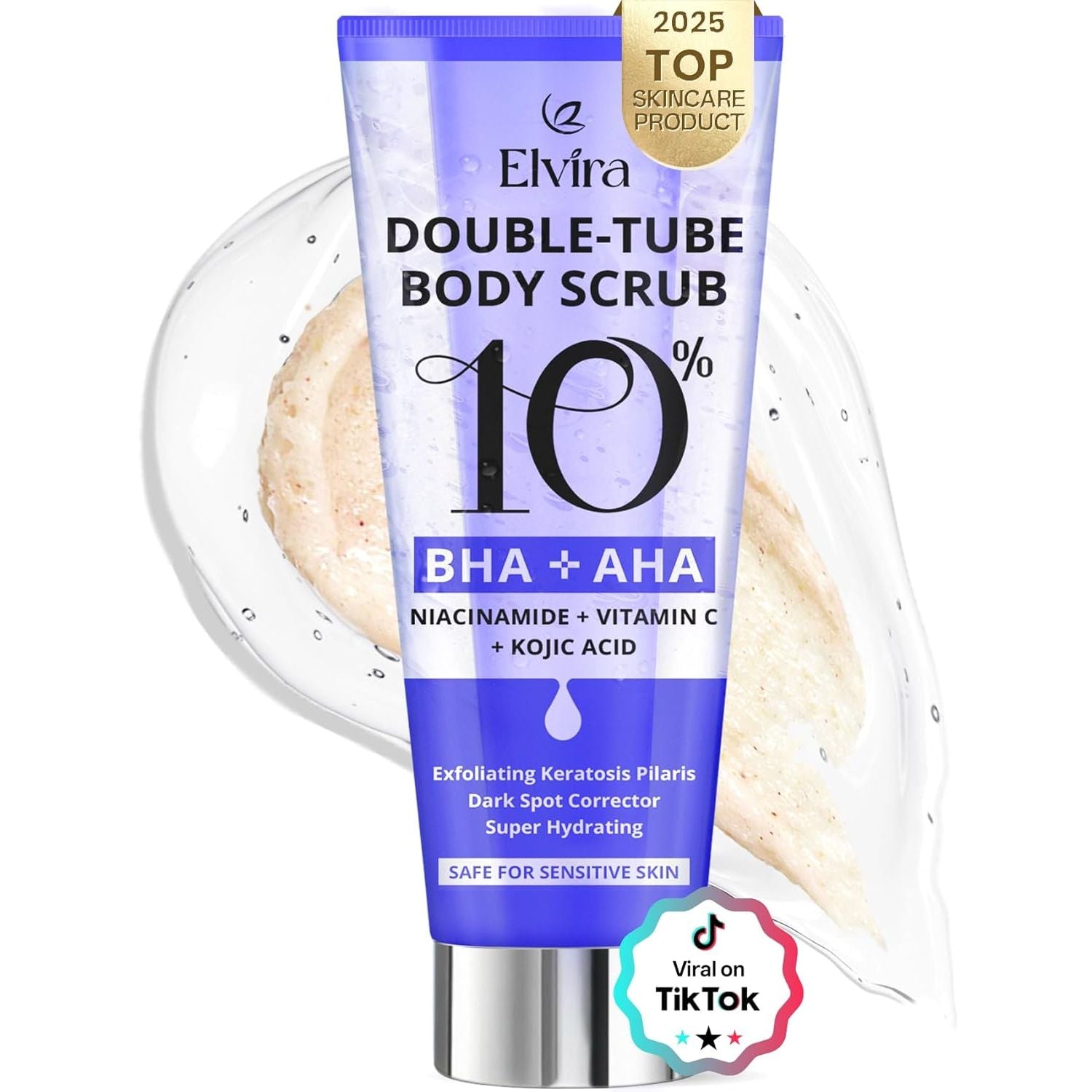 Elvira Double-Tube Body Scrub 10% BHA + AHA