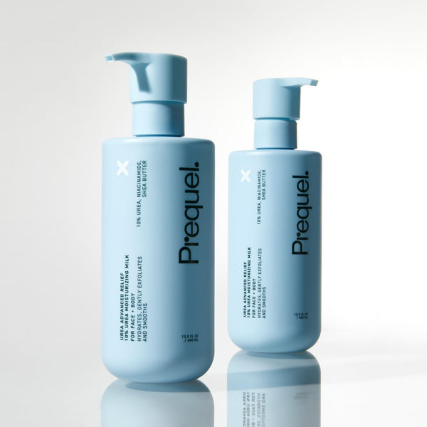 Prequel Urea Advanced Relief | 10% Urea Moisturizing Milk – 400ml (Pack of 2)