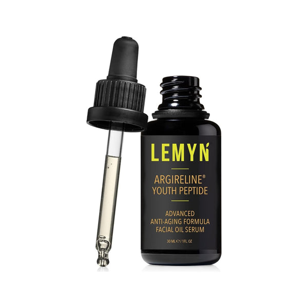 Lemyn Organics Argireline Youth Peptide Facial Oil Serum – 30ml | Anti-Wrinkle, Hydrating & Firming Botanical Blend