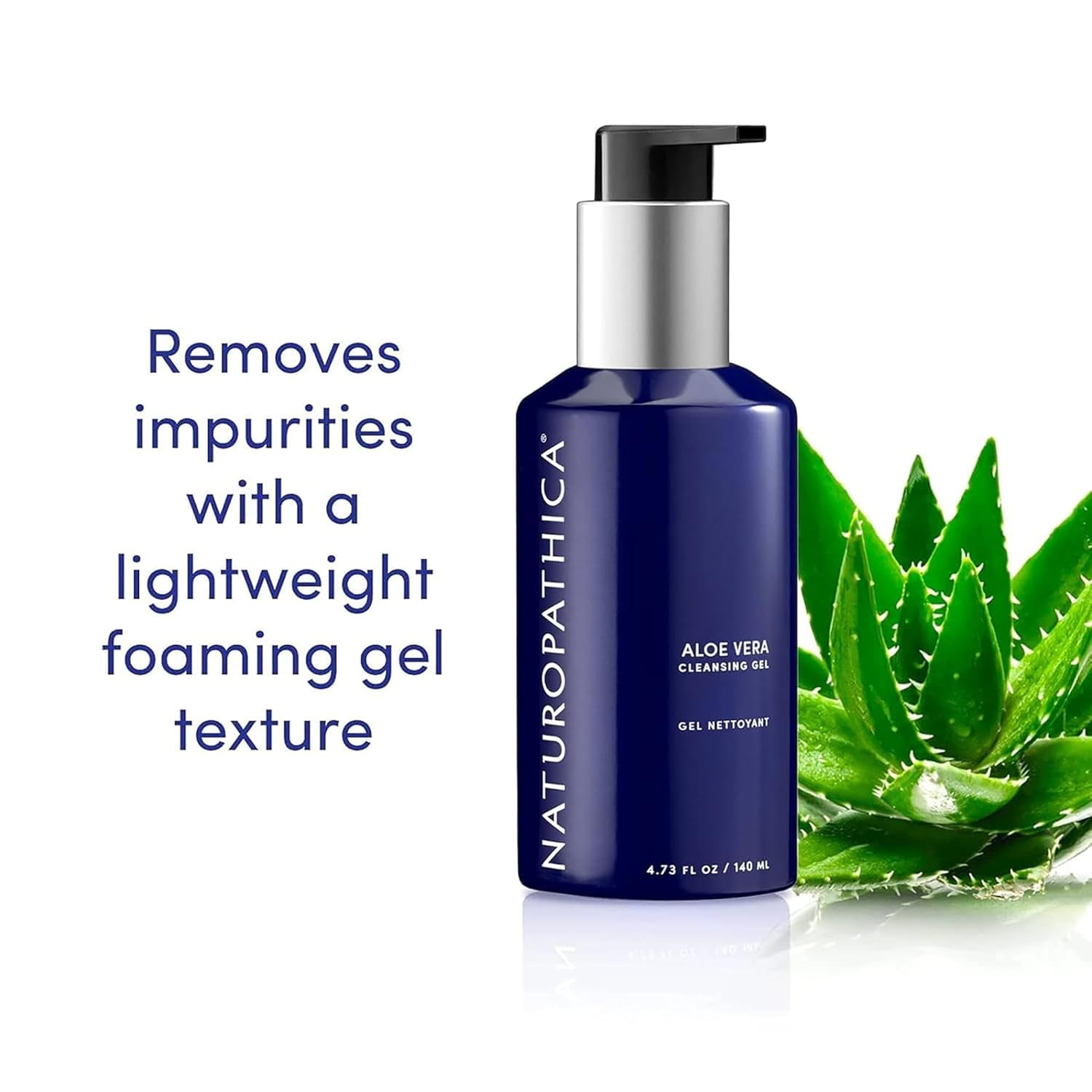 Naturopathica Aloe Vera Cleansing Gel – 140ml | Gentle Hydrating Face Wash