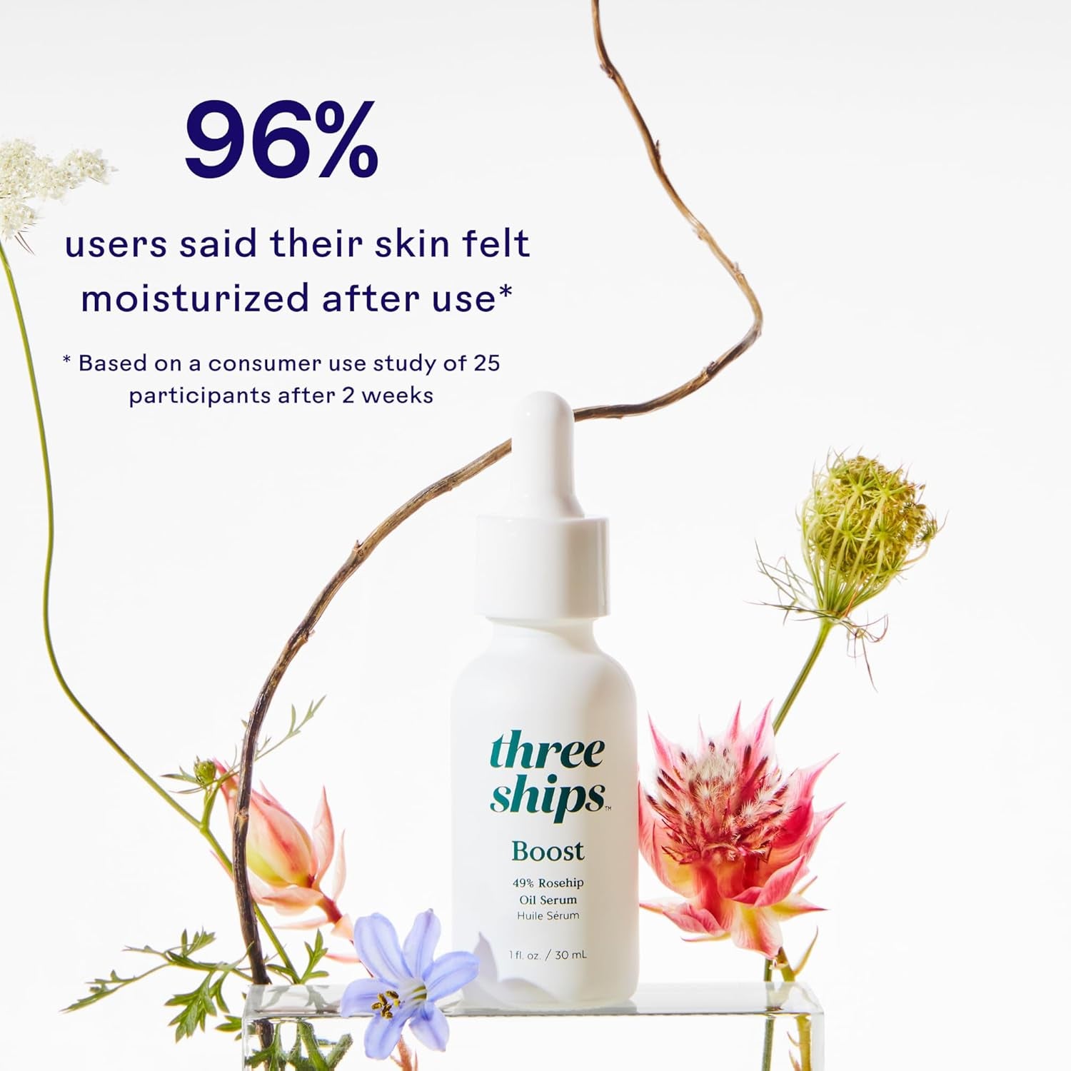 - Boost 49% Rosehip Oil Serum | Moisturize, Firm, Plump Skin | Cruelty-Free, Vegan, Paraben-Free, Sensitive Skin Safe (1 Fl Oz | 30 Ml)