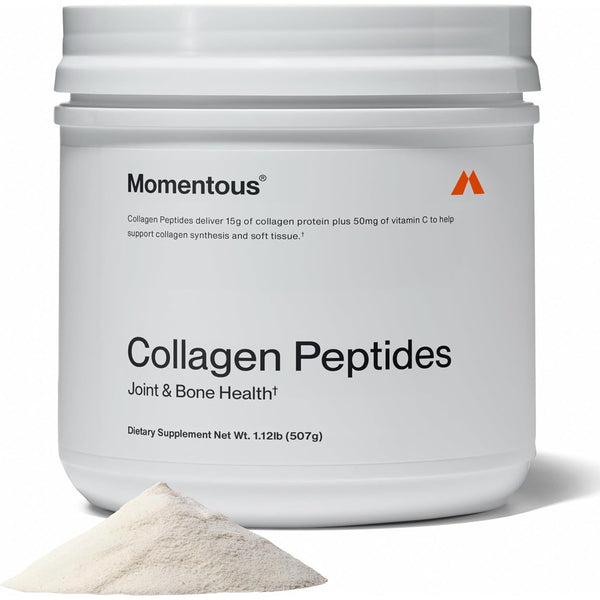 Momentous Collagen Peptides Powder - Joint & Bone Health Support - 507g