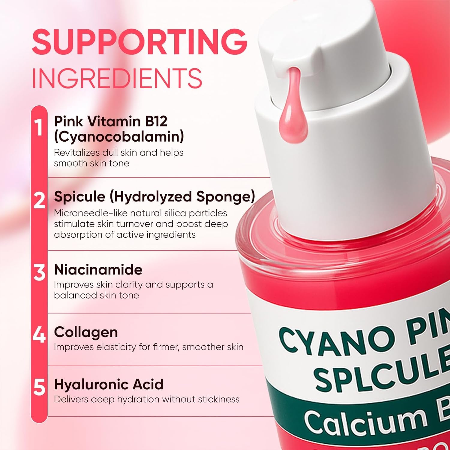WGYPEU Cyano Pink Splcule Serum (30ml) + Picotonic Shot Ampoule (30ml) Duo | Pore Care & Brightening Set