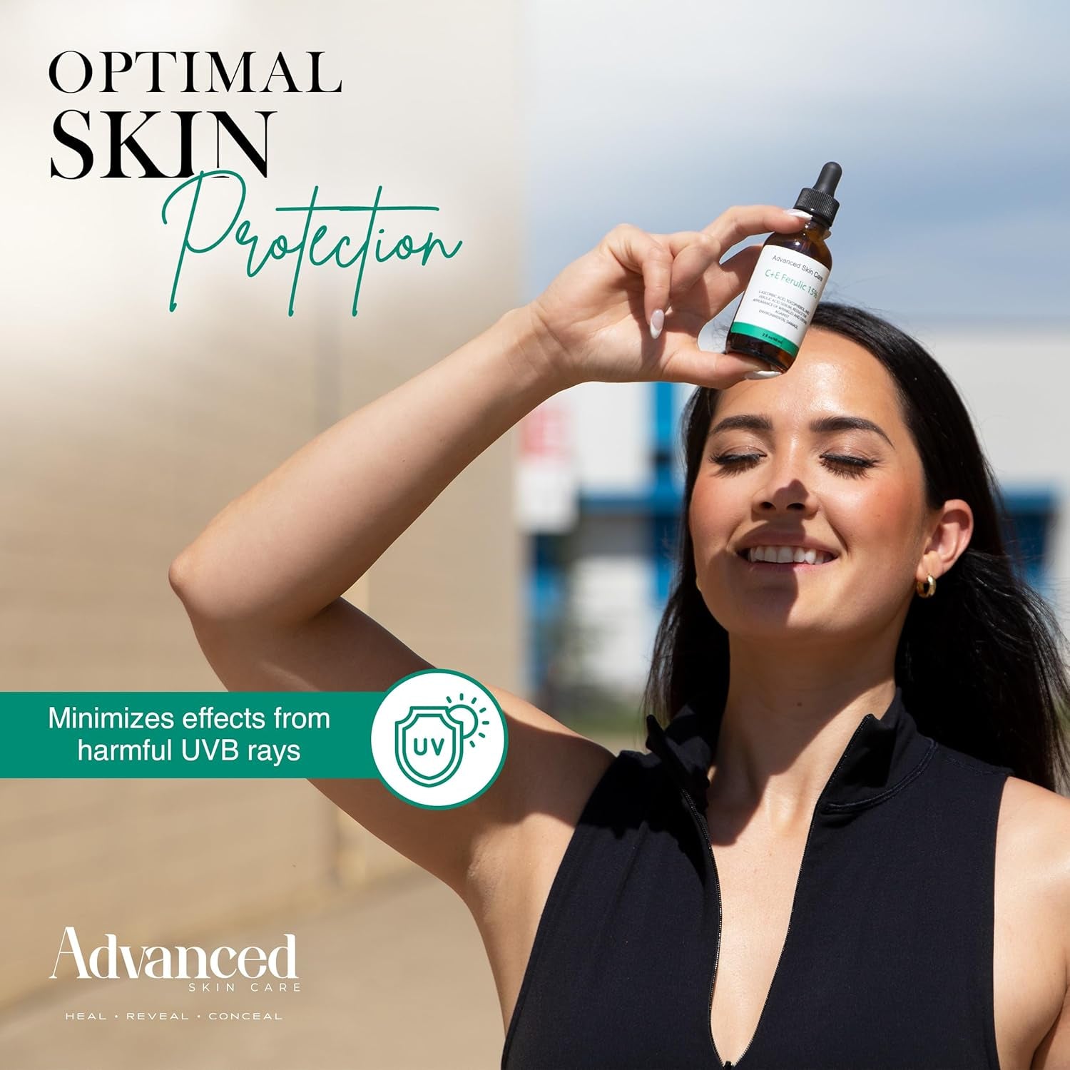 Advanced Skin Care C+E Ferulic 15% – 30ml | Potent Vitamin C Serum for Brightening & Anti-Aging