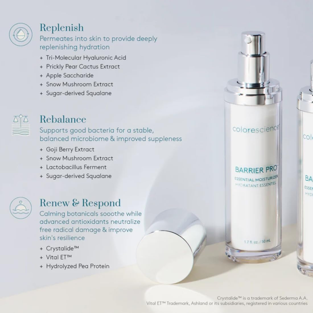 Colorescience Barrier Pro™ Essential Moisturizer – 50ml | Hydrates, Renews & Strengthens Skin Barrier