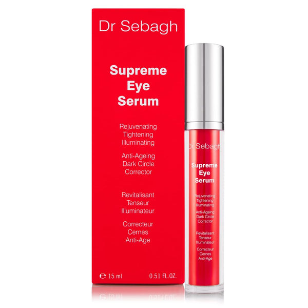 Dr Sebagh Supreme Eye Serum – 15ml | Award-Winning Anti-Aging Treatment for Dark Circles & Puffiness
