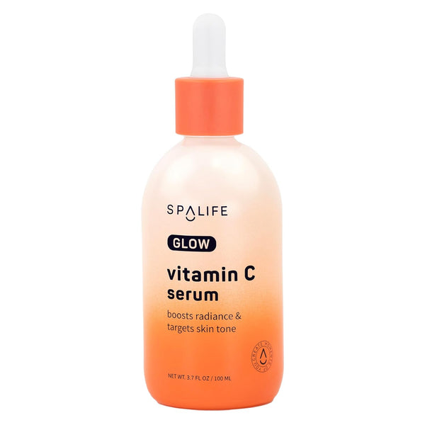 SpaLife GLOW Vitamin C Serum – 100ml | Brightening, Radiance & Pore Refining