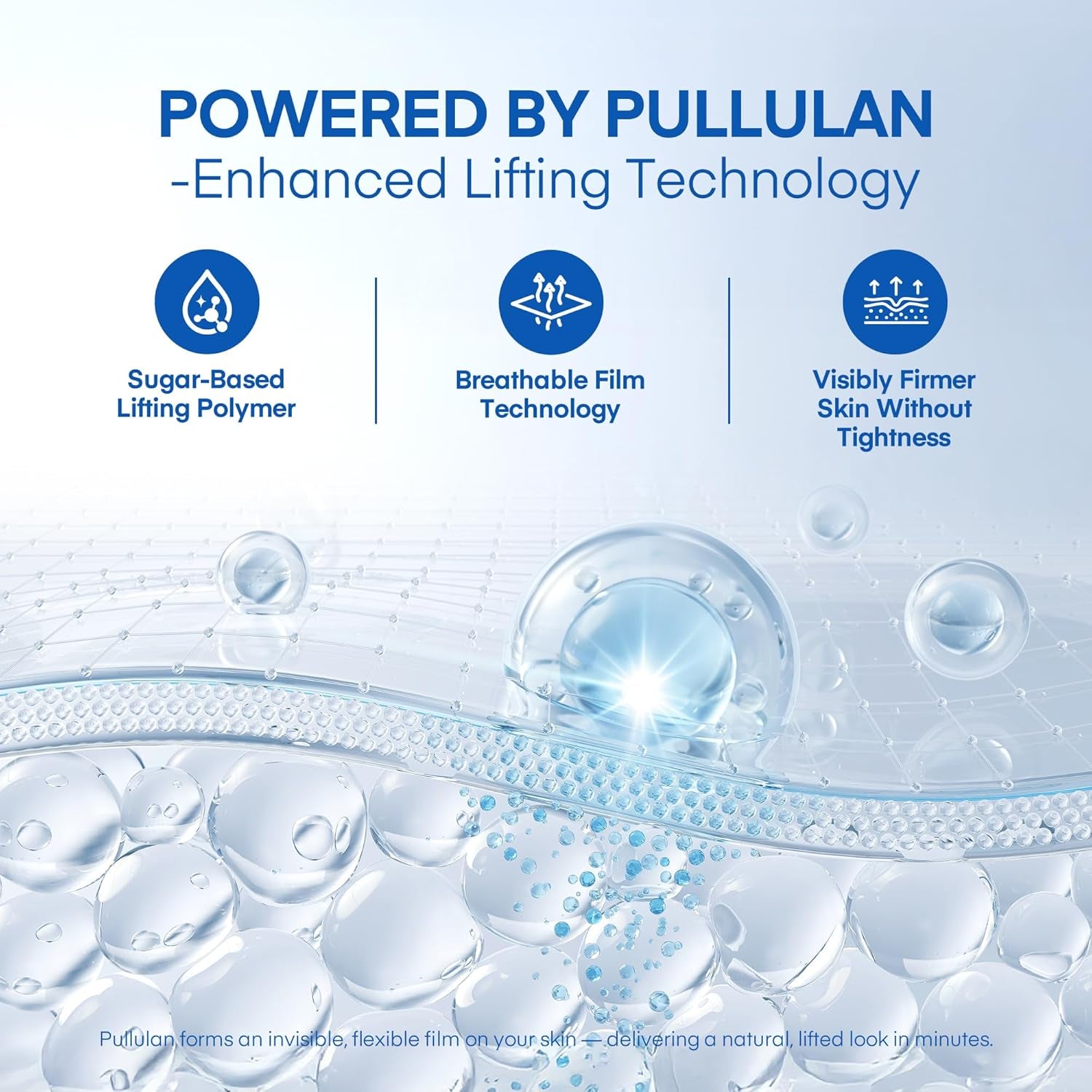 HealthyDerm Instant Tightening Eye Serum + Pullulan Enhanced Lifting Technology – 20ml | Instant Eye Lift & Wrinkle Smoother
