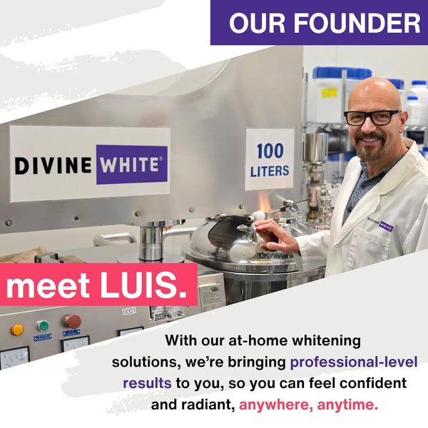 DIVINE WHITE Dual-Action Aligner Cleaning & Teeth Whitening Foam – 50ml | 2-in-1 Clear Aligner Cleaner & Instant Whitening