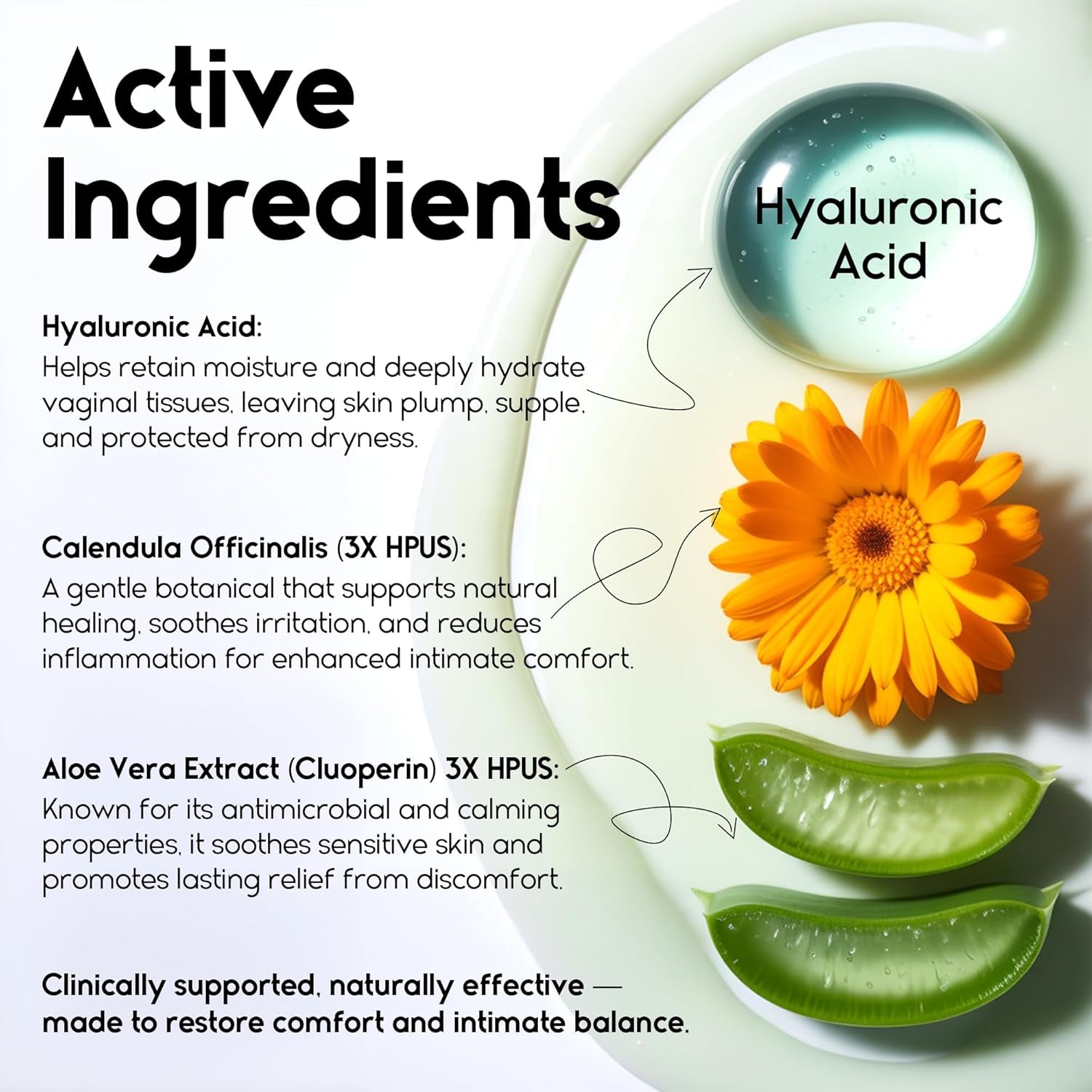 Vaginal Moisturizer Gel for Vagina Health, Moisturizer Applicators for Vaginal Dryness Relief and Long Lasting Wetness - Pre and Post Menopausal - 12 Pre Filled Applicators