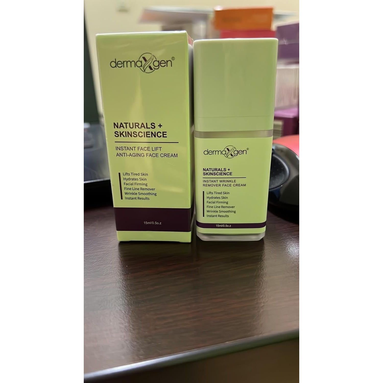 DERMAXGEN Instant Face Lift Anti-Aging Face Cream – 15ml | Instant Tightening & Wrinkle Smoothing