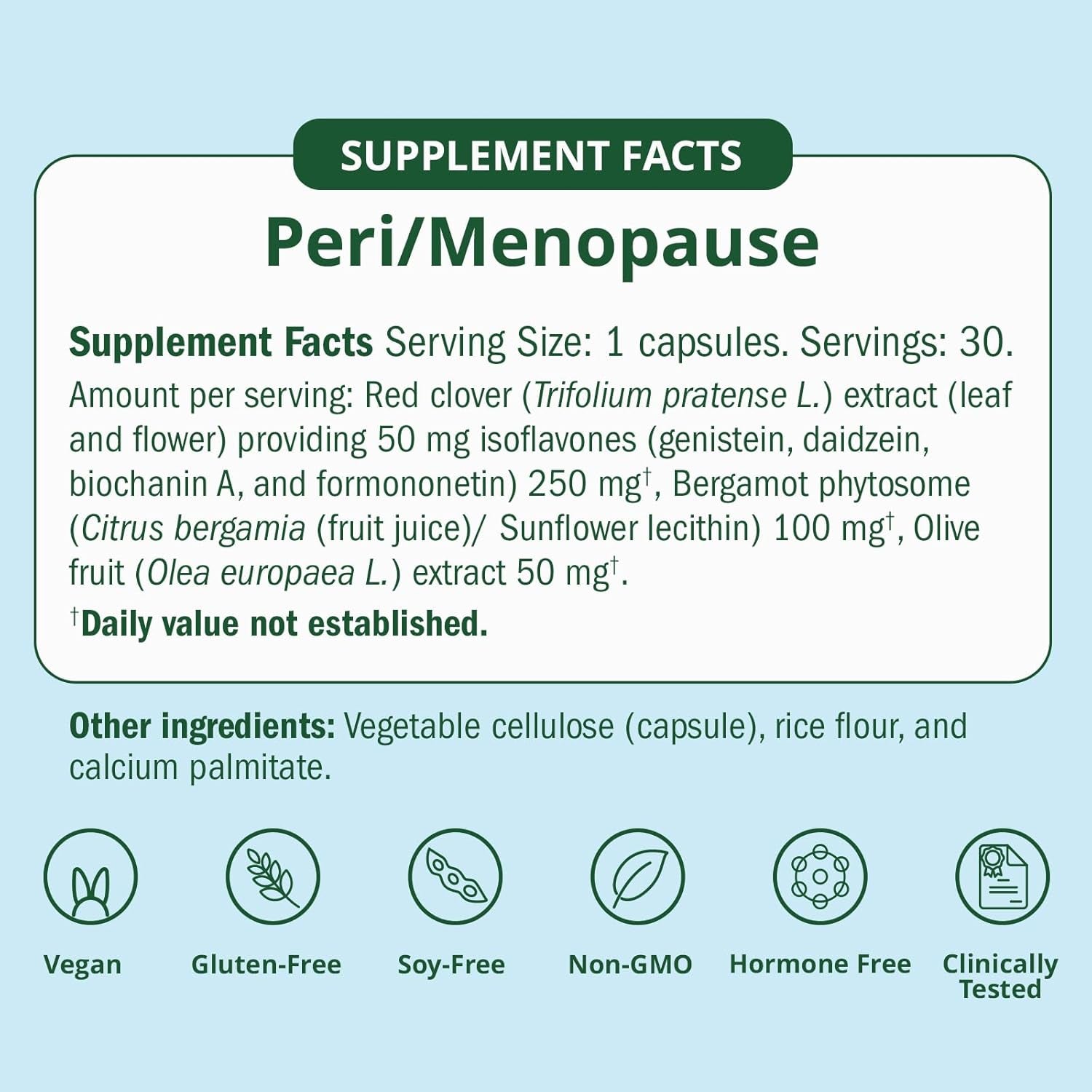 Semaine Peri/Menopause Essentials – 30 Capsules | Natural Hormone & Menopause Support