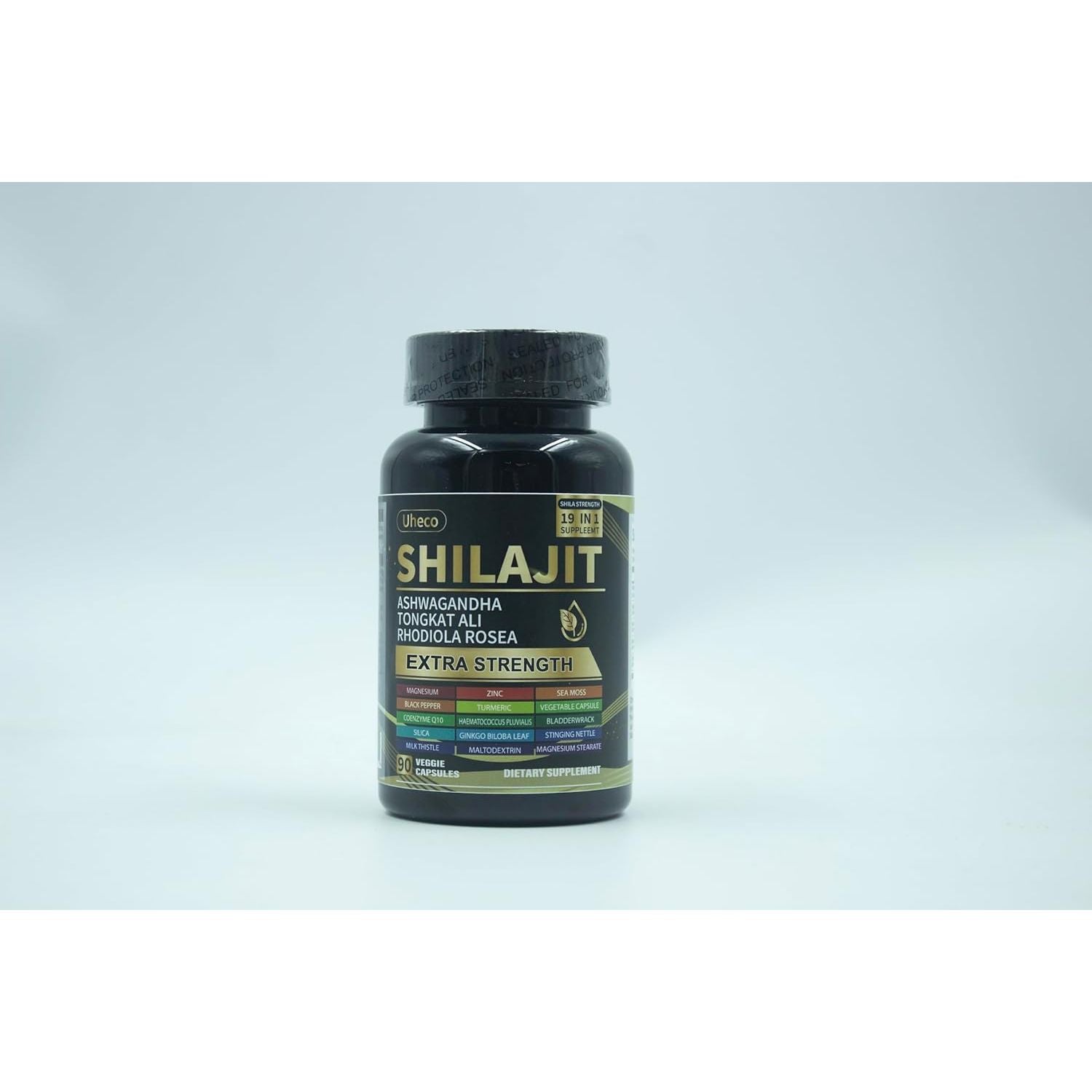 Uheco Shilajit 19-In-1 Supplement - 90 Capsules