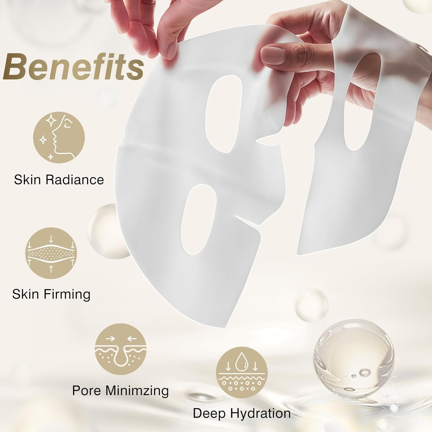 ISTON Bio-Collagen Anti-Wrinkle Gel Mask – 24g x 6 Sheets | Deep Hydration, Firming & Wrinkle Reduction