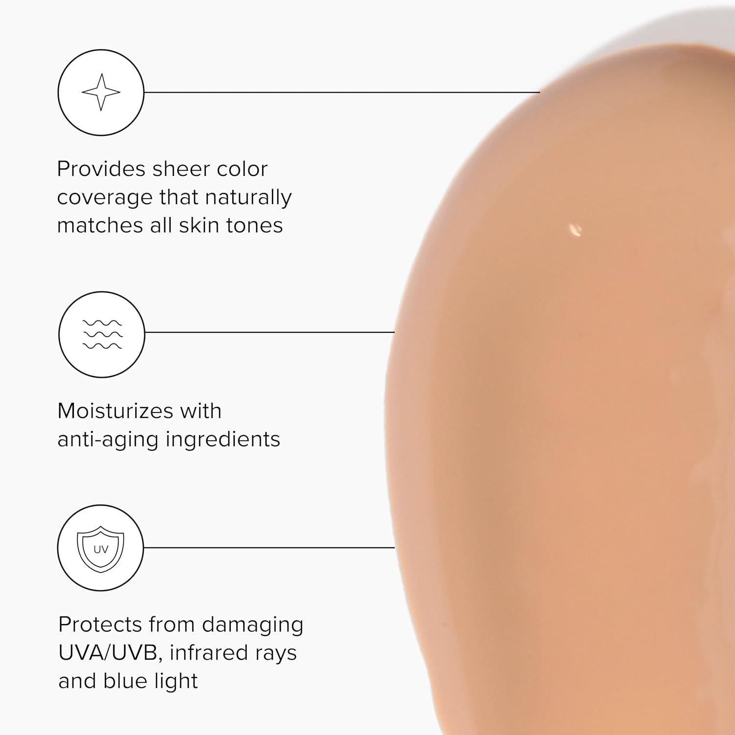 DRMTLGY PROTECT Broad Spectrum SPF 45 – 50ml | Tinted Moisturizer + Sunscreen for Glowing, Protected Skin