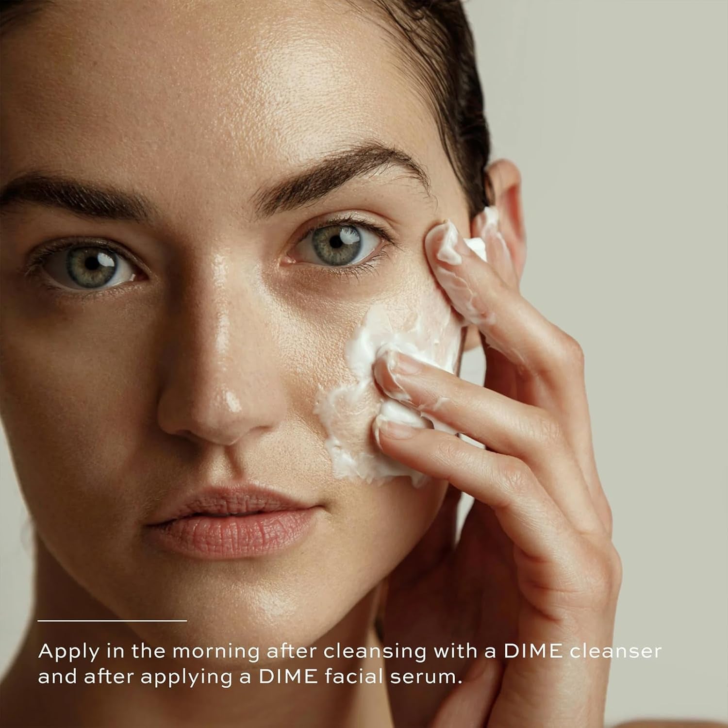 DIME Dewy Day Cream – 50ml | Lightweight, Vegan Daily Moisturiser for Hydration, Firmness & Radiance