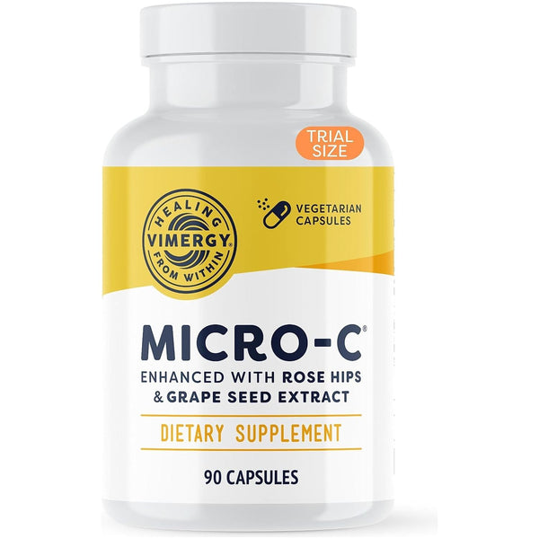 Vimergy Micro-C® – 90 Capsules | Gentle, High-Potency Vitamin C Supplement