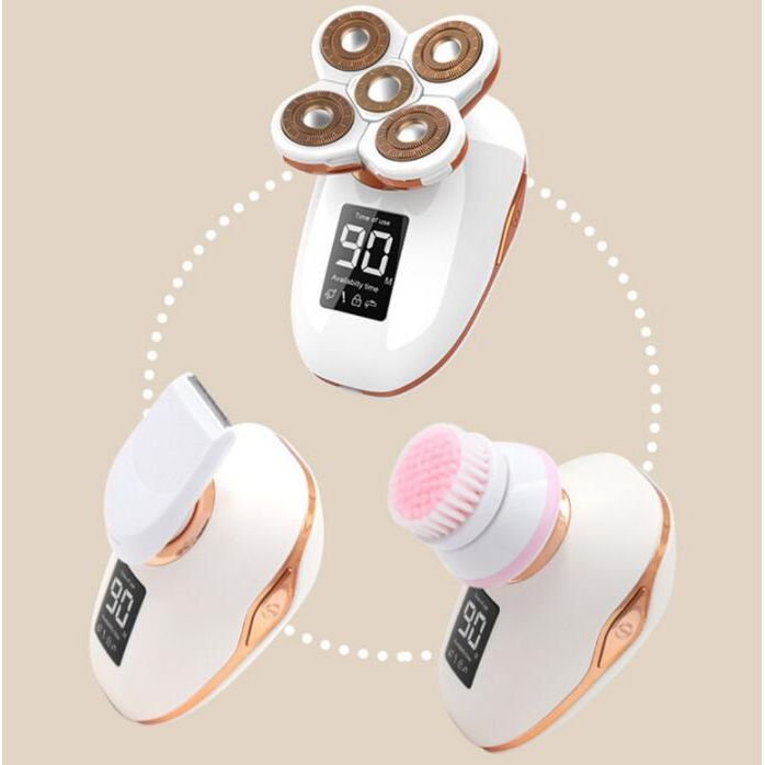 5-in-1 Ladies Electric Shaver – Floating Head Hair Removal Device