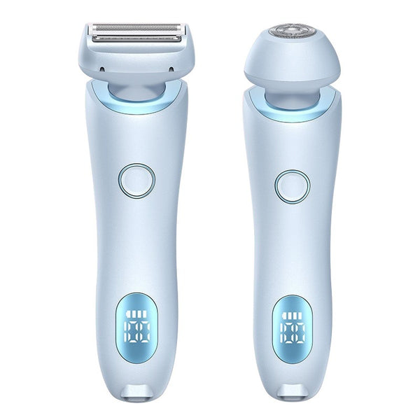 Dual-Head Women’s Electric Hair Removal Device – Precision Trimmer & Shaver for Face and Body