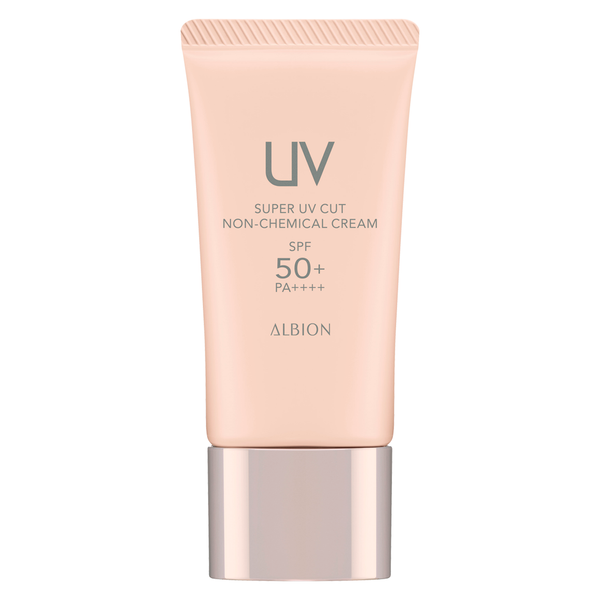 Albion Super UV Cut Mineral Sunscreen & Makeup Base SPF50+ – 40g | High-Protection, Lightweight Formula